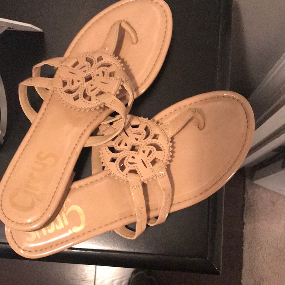 Sam Edelman medallion sandals